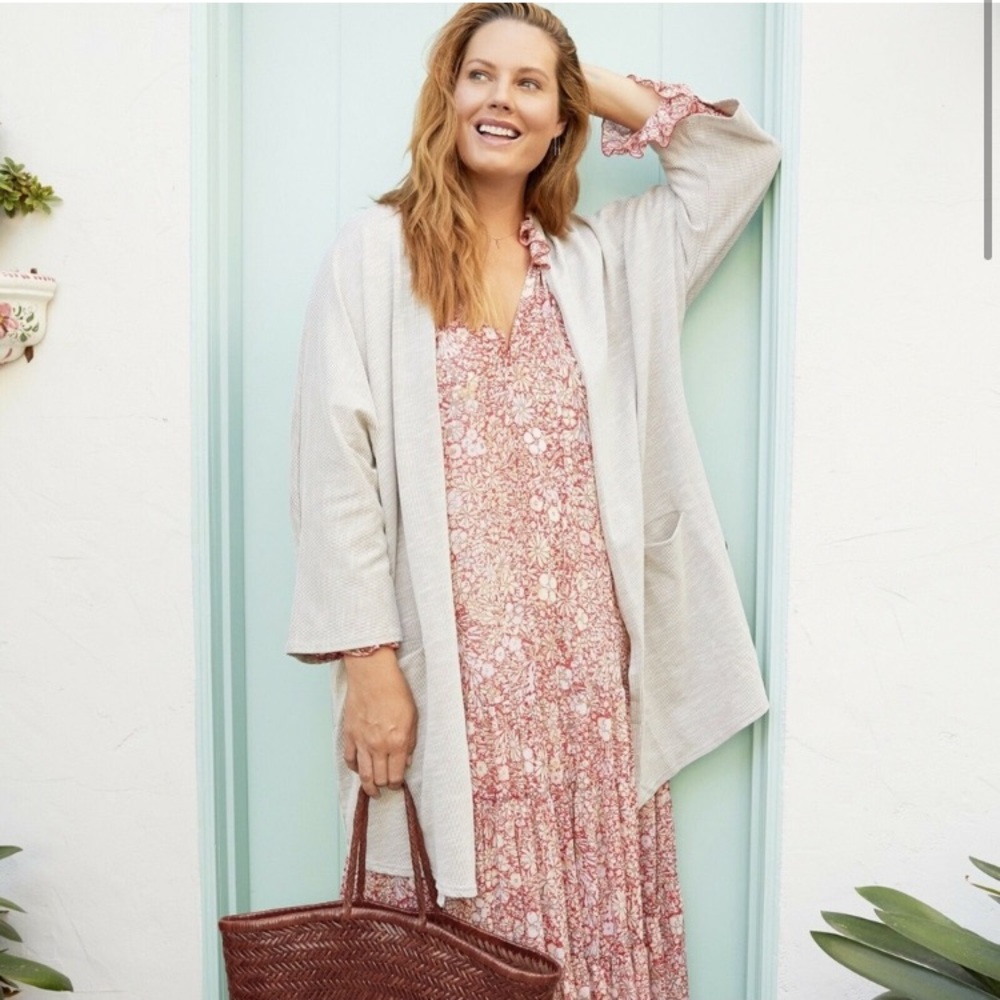 NWT Donni ribbed kimono cardigan
